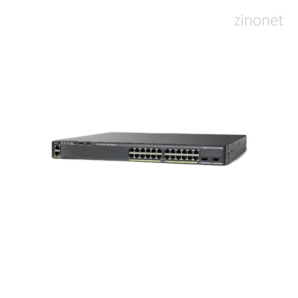 سوئیچ 24 پورت سیسکو مدل WS-C2960X-24PD-L