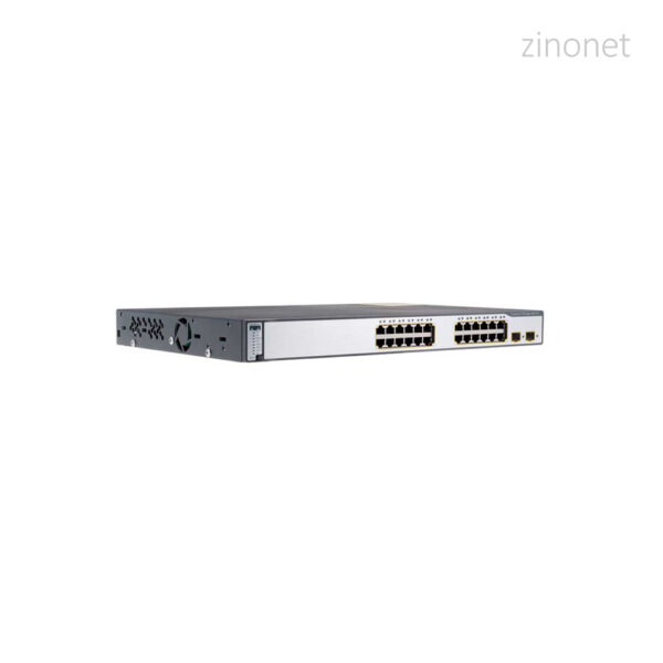 سوئیچ 24 پورت سیسکو مدل WS-C3750-24PS-S