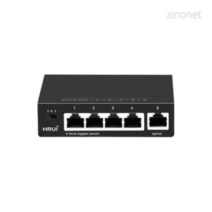 سوئیچ 5 پورت اچ آر یو آی مدل HRUI HR-SW0050