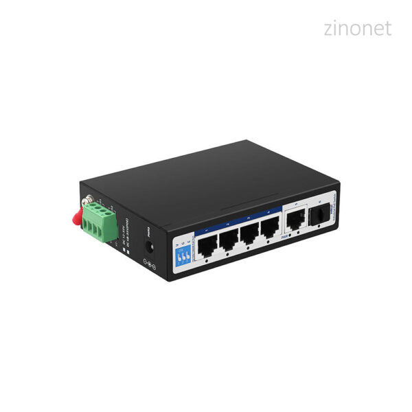 سوئیچ 6 پورت اچ آر یو آی مدل HR500-AFG-411S