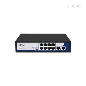 سوئیچ 8 پورت اچ آر یو آی مدل HR900-AF-82N