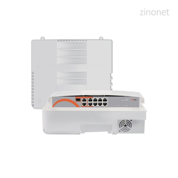 سوئیچ 8 پورت مکسرون مدل MSW-3108GFP-2GL-120I/ODN