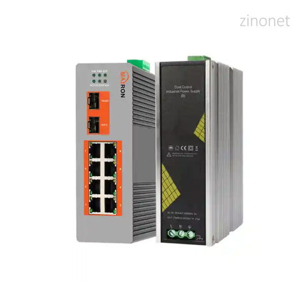 سوئیچ 8 پورت مکسرون مدل MSW-5208GPI-240I