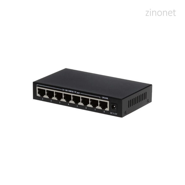 سوئیچ شبکه 8 پورت اچ آر یو آی مدل HR-SW0080