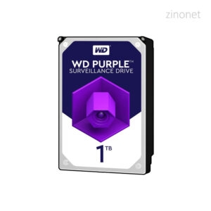 هارد دیسک اینترنال وسترن دیجیتال Purple WD10PURZ ظرفیت 1 ترابایت