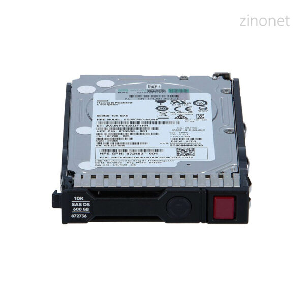 هارد سرور HPE مدل 1.2TB SAS 12G 10K SFF HDD