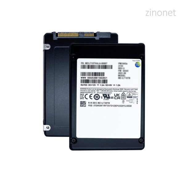هارد سرور سامسونگ مدل PM1643a 3.84TB SAS 24Gb SSD