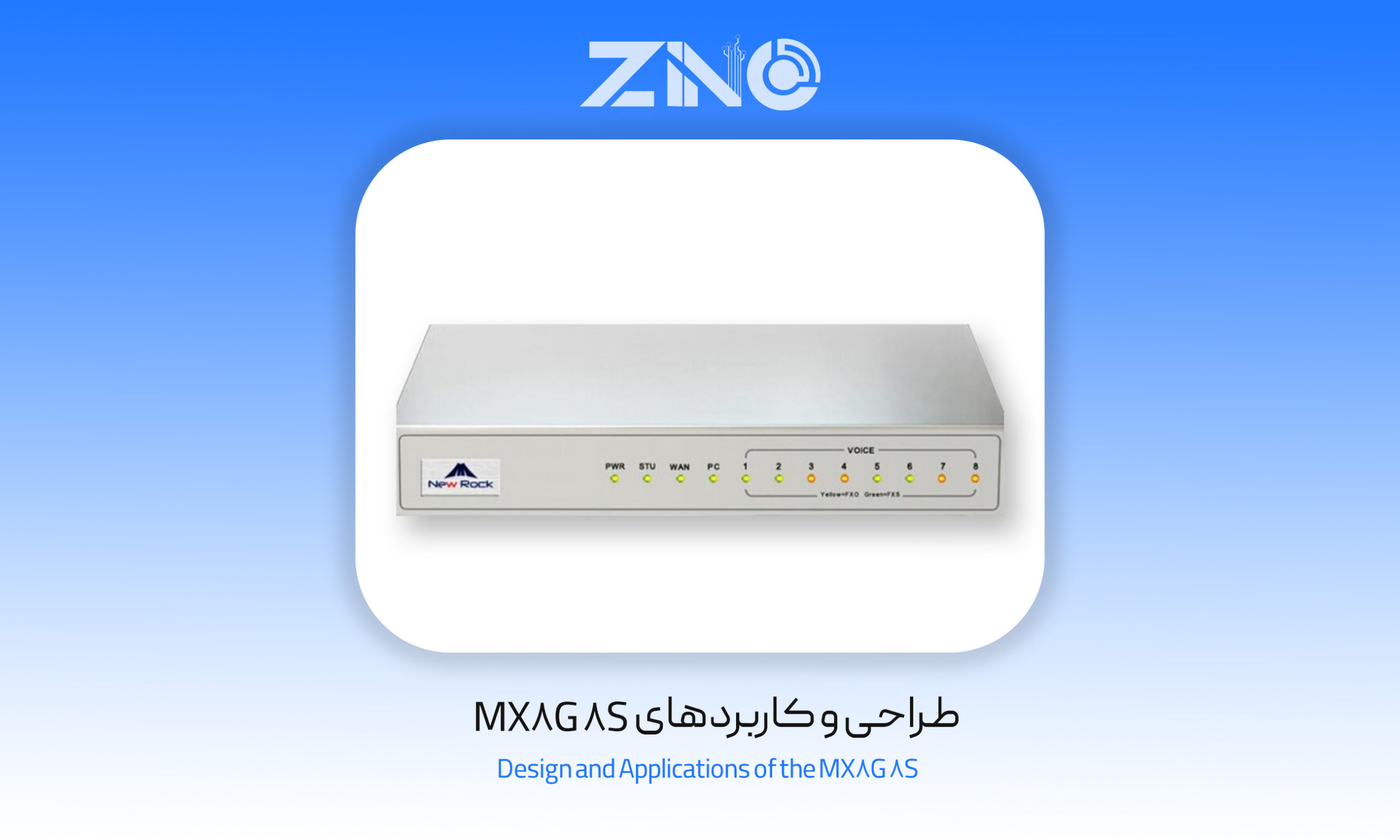 گیت وی نیوراک مدل MX8G-8S 2 طراحی و کاربرد های MX8G-8S